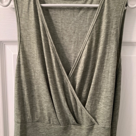 Vacation Dress -Sage - Picture 2 of 3